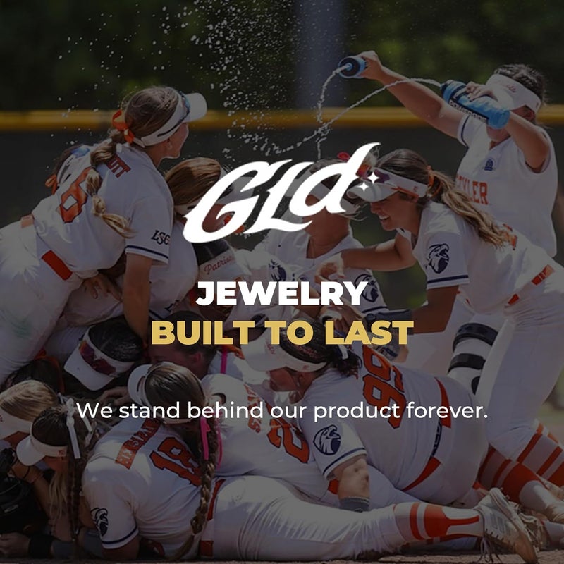 GLD Officially Licensed NCAA College Sports Team Micro Logo Pendant - Gold Plated Iced Out Necklace Charm - Image 5